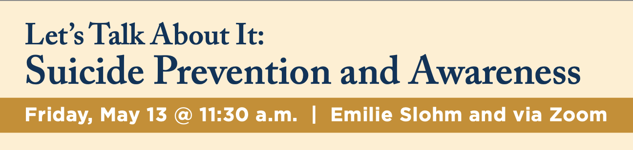 STCL Houston Hosts “Let’s Talk About It: Suicide Prevention and Awareness”