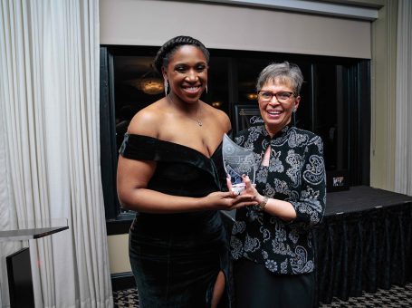 Black Law Students Association honored Professor Helen B. Jenkins with a Lifetime Achievement Award