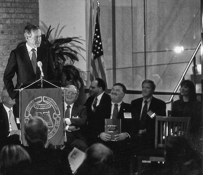 Dedication of The Fred Parks Law Library