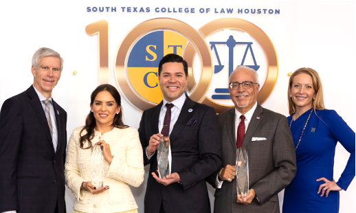 Honorees with Barry & Stogner